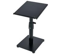 K&M 26776 Soporte de mesa basculante para monitor, negro, acero - soporte regulable en altura - estante basculante