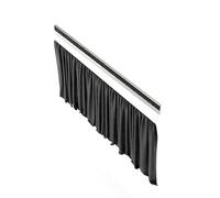 K&M 11995 Curtain for Conductor Podium Black