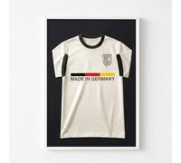 K-Möbel Marco para camisetas de futbol Madera Blanco 70x90 cm Made in Germany fondo blanco cuadro para camiseta de baloncesto marcos para camisetas marco