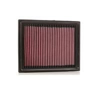 K&N 33-2305 Filtro de Aire Coche | Compatible con: Cadillac XLR, Chevrolet Corvette, Corvette Convertible, Citroën Berlingo, Berlingo Box/People Car