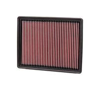 K&N Filtro de aire 33-2935 de larga duración para Alfa Romeo Mito, Fiat Punto, Opel Combo, Abarth