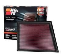 K&N Filtro de aire deportivo 33-3025 – 100% algodón – MINI Clubman Coupé 2010