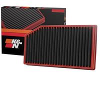 K&N Dryflow Lifetime Filtro de aire del motor: alto rendimiento, sintético seco, lavable, Premium, filtro de repuesto: compatible con Jeep Wrangler JL y Gladiator 2018-2021, SA-5076