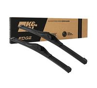 K&N EDGE Wiper Blades: All Weather Performance, Superior Windshield Contact, Streak-Free Wipe Technology: 20" + 18" (Pack of 2)
