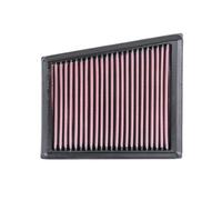 K&N Filters 33-3057 Filtro de aire deportivo Filtro de aire cuadrada