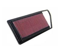 K&N Filters Filtro de Aire Larga Duración para Citroën C3 I 1.4i C2 Ford Fiesta