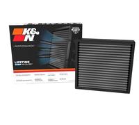 K&N Filtro de aire de cabina: alto rendimiento, lavable, flujo de aire limpio a tu cabina: compatible con Acurage Integra 2023-2024, Honda Civic 2022-2024, Honda Civic Type R 2023-2024, VF2086