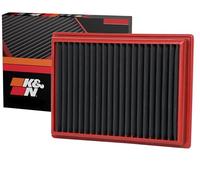 K&N Filtro de aire de motor selecto, sintético seco, lavable, filtro de repuesto, compatible con Ford/Lincoln Truck y SUV V8 2004-2008 (F150, F250, F350, Expedition, Mark, Navigator), SA-2287