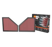 K&N Filters – Filtro de aire 33-3171 compatible con BMW M3 (G80) y M4 (G82) 2020- Juego de 2 piezas
