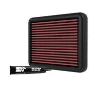 K&N Filtro de Aire de Reemplazo compatible con Ducati Streetfighter V4 / Panigale V4 (S) / Multistrada V4 (S) / Panigale V4/SP2 2022- (DU-1118)