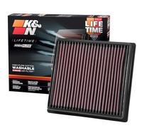 K&N Filtro de Aire de Reemplazo compatible con Subaru Impreza 1.6/2.0 2017- & Legacy/Outback 2.4/2.5 2020- & Subaru XV 1.6/2.0 2017- (33-5064)