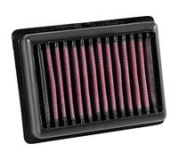 K&N Filtro de Aire de Reemplazo compatible con Triumph Street Twin 900 2016- / Triumph Bonneville T100 & T120 2016- / Triumph Street Scrambler 900 2017- / Triumph Street Cup 900 2019- (TB-9016)