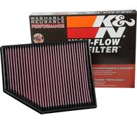 K&N Filtro de Aire de Reemplazo compatible con Volvo V40 1.5 2015- & 2.0 (Diésel) 2015-2017 (33-3055)