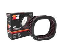 K&N Filtro de aire del motor: alto rendimiento, premium, filtro de aire Powersport: compatible con Indian Chief/Chief Boober Dark Horse/Dark Horse/Super Chief, PL-1822