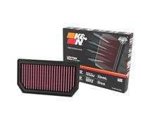 K&N Filtro de aire del motor: alto rendimiento, premium, filtro de aire Powersport: compatible con vehículos Aprilia, RS660 2021-2023 y Tuono 660, estrellas y rayas RS660 2022, fábrica Tuono 660 2022,