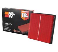 K&N Filtro de aire del motor: filtro de aire de repuesto de 18000 miles: compatible con Subaru H4 2016-2019 1.6/2.0/2.4 L (Ascent, Crosstrek, Forester, Impreza, XV), KNA-5064