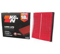 K&N Filtro de aire del motor: filtro de aire de repuesto de larga duración de 18,000 millas: compatible con Toyota/Lexus/Mitsubihi L3/L4 (Auris, RAV4 Hybrid, Prius, NX300h, CT300h, Eclipse Cross), KNA