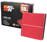K&N Filtro de aire del motor: filtro de aire de repuesto de larga duración de 18,000 millas: compatible con Jeep/Dodge SUV V6/V8 (Grand Cherokee, Durango), KNA-2457 2010-2019