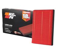 K&N Filtro de aire del motor: filtro de aire de repuesto de larga duración de 18,000 millas: compatible con Dodge Ram Truck V6/V8/V10 2002-2019 (1500, 2500, 3500, 4500, 5500), KNA-2247