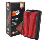 K&N Filtro de aire del motor: larga vida útil 18.000 km Filtro de aire de repuesto: compatible con Hyundai/Kia L3/L4 2017-2019 (Elanta, i30, Kona, Veloster, Cee d, Forte), KNA-5050