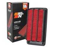 K&N Filtro de aire del motor: larga vida útil de 18,000 millas, filtro de aire de repuesto: compatible con Honda (Civic L4 1.5L), KNA-5044 2014-2019