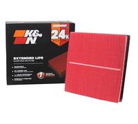 K&N Filtro de aire del motor: vida útil extendida de 24,000 millas, filtro de aire de repuesto: compatible con Jeep/Dodge SUV V6/V8 2010-2019 (Grand Cherokee, Durango), KNX-2457