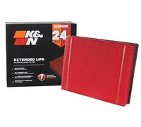 K&N Filtro de aire del motor: vida útil extendida de 24,000 millas, filtro de aire de repuesto: compatible con Chevy/GMC Truck/SUV V6/V8 1999-2019 (Silverado, Suburban, Tahoe, Sierra, Yukon, Avalanche