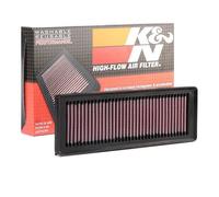 K&n Deporte Filtro de Aire 33-2931 Ford Ka 1.2 Gasolina 2009-2016