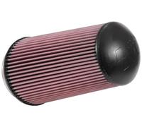K&N Filtro de aire universal con abrazadera: alto rendimiento, premium, filtro de motor de repuesto: diámetro de la brida: 5 pulgadas, altura del filtro: 11.875 pulgadas, longitud de la brida: 1