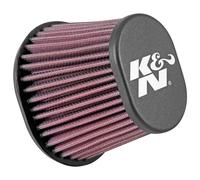 K&N Filtro de Aire Universal Ovalado/Cónico 62mm brida, 114mm x 95mm base, 76mm x 51mm parte superior, 102mm altura (RE-0961)