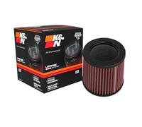 K&N Filtro de Aire Universal - Parte Superior de Fibra de Carbono - 70mm brida, 130mm base, 114mm parte superior, 127mm altura (RP-3221)