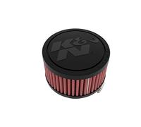 K&N Filtro de Aire Universal Redondo 57mm brida, 89mm diámetro externo, 51mm altura (RU-1900)