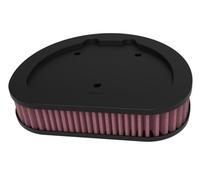 K&N HD-1508 - Recambio de filtro de aire Moto | Compatible con Harley Davidson 2008-2014: FLTRX Road Glide Custom/FLHR Road King/FLHTC Electra Glide (ver descripción del