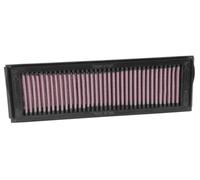 K&N KA-1004 - Recambio de filtro de aire para Kawasaki ZX-10R Moto | Compatible con Kawasaki ZX10R Ninja 2004-2007 (KA-1004)