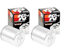 K&N KN-171C Filro the Aceite Moto (Paquete de 2)