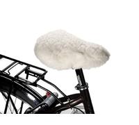 K. & N. Schurwolle Reversible de Lana Virgen Funda para sillín, Adultos Unisex, Azul/Natural, Talla única