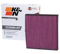 K&N Sistema de entrada de aire frío: filtro de aire de alto flujo para aumentar el rendimiento y la aceleración. Compatible con Ford Mustang 2024-2025. Artículo: 69-3541TC