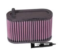 K&N YA-1285 Filtro de Aire para Yamaha VMX1200 V-MAX 85-07 Moto