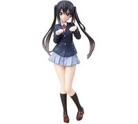 K-ON! - Figura de acción de Nakano Azusa de 18 cm, modelo de anime, materiales de PVC respetuosos con el medio ambiente