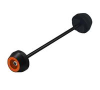 K para G310R para G310GS 2017 2018 2019 2020 2021 2022 2023 2024 2025 Accesorios Motocicleta Deslizadores Eje Horquilla De Rueda Delantera Trasera Protector contra Caídas(Orange,Rear)