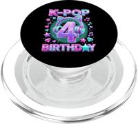 K-Pop 4º Cumpleaños Niña 4 Años Música Coreana PopSockets PopGrip para MagSafe