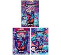 K-Pop Academy Series by Mina Finch 3 Books Collection Set (K-Pop Academy: The Stage of Shadows, The Cursed Spotlight & The Crystal Beat)