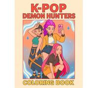 K-pop Adventure Coloring Book: 110 Bold & Stylish Pages, Idol-Inspired Fantasy Art, Large 8.5 x 11 in for Teens & Adults