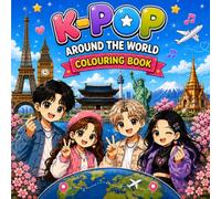K-POP Around The World Colouring Book