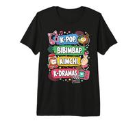 K Pop Bibimbap Kimchi K Dramas K Fan de los Dramas Camiseta Premium
