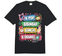 K Pop Bibimbap Kimchi K Dramas K Fan de los Dramas Comfort Colors Adult Heavyweight T-Shirt