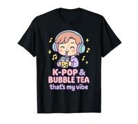 K-Pop Bubble Tea Thats My Vibe Idea de Regalo Camiseta