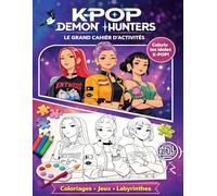K-POP Cahier d'activités multi-jeux