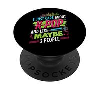 K-Pop Canting Micrófono Karaoke Kpop Corea del Sur Regalo PopSockets PopGrip Intercambiable