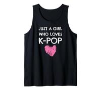 K-Pop Chica Mujer Amante de la música Coreano KPOP Dance Popular Niños Camiseta sin Mangas